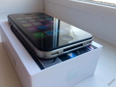 Лот: 6922685. Фото: 1. iPhone 4s black состояние нового... Смартфоны