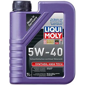 Лот: 7956165. Фото: 1. Масло Liqui Moly Synthoil 5w/40... Масла, жидкости