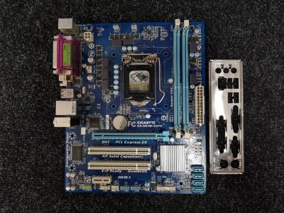Лот: 16719335. Фото: 1. Материнская плата Gigabyte ga-h61m-s2pv. Материнские платы