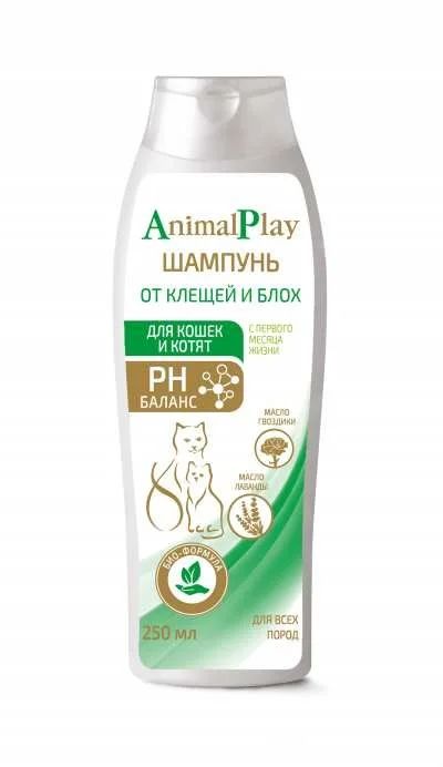 Лот: 16377030. Фото: 1. Animal Play Шампунь репеллентный... Косметика, лекарства