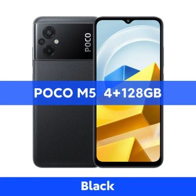Лот: 19512086. Фото: 1. Смартфон Poco M5 4\128Гб \Black... Смартфоны