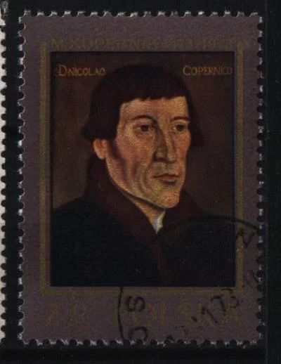 Лот: 9478064. Фото: 1. Польша 1973г - Коперник. Марки