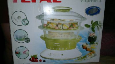 Лот: 7205354. Фото: 1. пароварка Tefal новая в упаковке. Кухонная