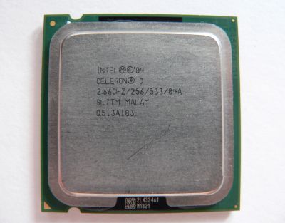 Лот: 4074871. Фото: 1. Intel Celeron D 330J (2.66Ghz). Процессоры