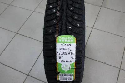 Лот: 25674453. Фото: 1. Ikon Nordman 5 175/65 R14 86T... Шины