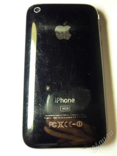 Лот: 1421425. Фото: 1. Apple iPhone 3GS 16 Гб черный... Смартфоны