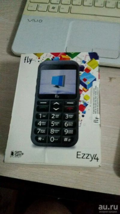 Лот: 10018052. Фото: 1. Fly Ezzy 4. Кнопочные мобильные телефоны