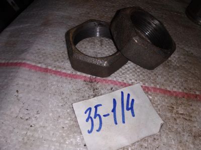 Лот: 14500069. Фото: 1. гайка стальная под ключ 66 мм... Фитинги, подводка