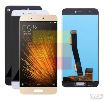 Лот: 12787706. Фото: 1. Дисплей Xiaomi Mi5 + тачскрин... Дисплеи, дисплейные модули, тачскрины