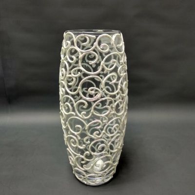 Лот: 15296356. Фото: 1. Ваза "Ажурная" 7,5х11х26см. Вазы