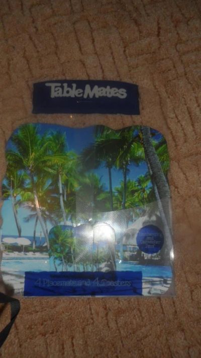 Лот: 3820894. Фото: 1. набор термосалфеток пальмы. Аксессуары