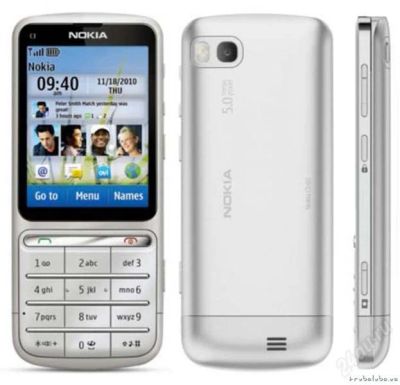 Лот: 2078965. Фото: 1. Nokia C3 Touch and Type. Кнопочные мобильные телефоны