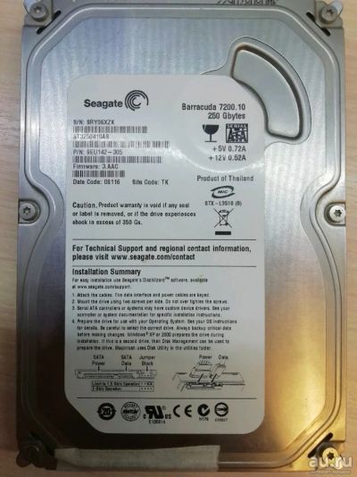 Лот: 13719979. Фото: 1. 167 неисправный жесткий диск Seagate... Жёсткие диски (HDD)