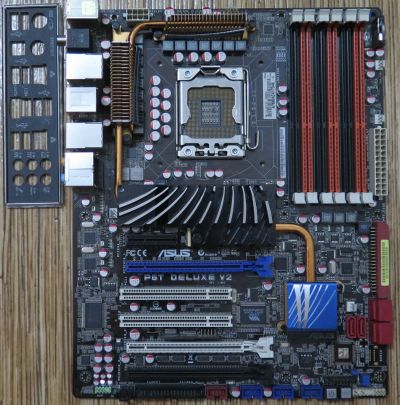 Лот: 24680248. Фото: 1. ASUS P6T Deluxe V2. Материнские платы