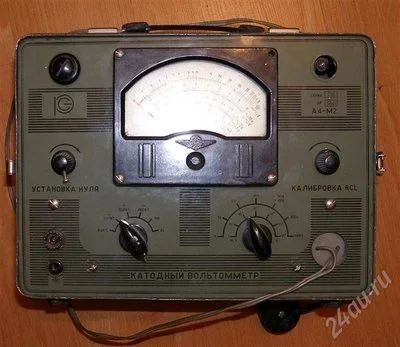 Лот: 680615. Фото: 1. Катодный вольтомметр типа "А4-М2... Контрольно-измерительное оборудование