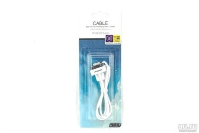 Лот: 9988505. Фото: 1. Кабель Pisen Apple 30pin - USB... Дата-кабели, переходники