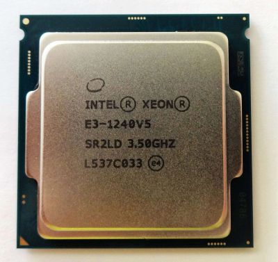 Лот: 20524240. Фото: 1. процессор 1151 xeon e3-1240v5... Процессоры
