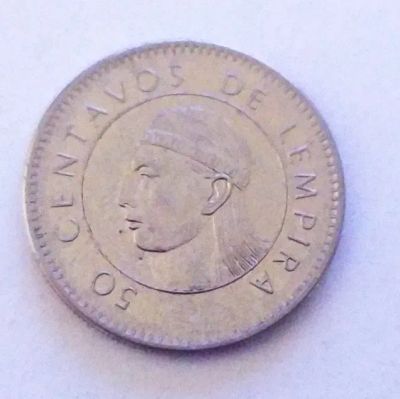 Лот: 25188753. Фото: 1. Гондурас 50 сентаво 1995 первый... Америка