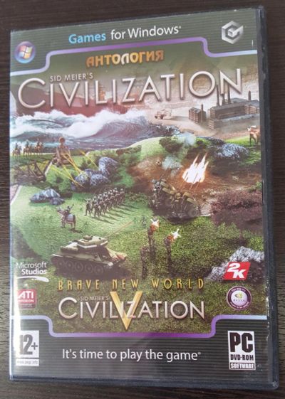 Лот: 7196139. Фото: 1. Игра для PC "Антология Civilization... Игры для ПК