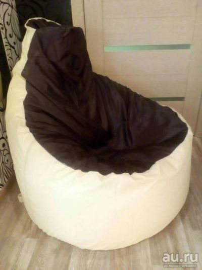 Лот: 15316320. Фото: 1. Кресло мешок Супер Комфорт бежево-коричневый... Кресла-мешки