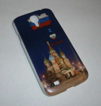Лот: 5020749. Фото: 1. Накладка пластиковая "I love Russia... Чехлы, бамперы