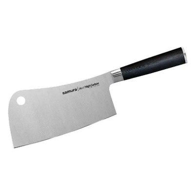 Лот: 25357199. Фото: 1. Нож-топорик SAMURA Mo-V, 18 см... Столовые приборы, ножи