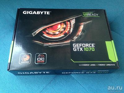 Лот: 11028919. Фото: 1. Видеокарты Gigabyte Geforce GTX... Видеокарты