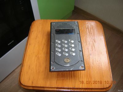Лот: 14216321. Фото: 1. Панель домофона(г141). Домофонные системы