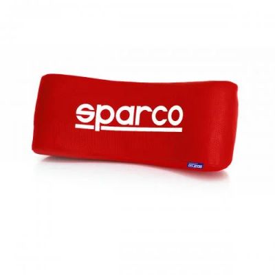 Лот: 3702748. Фото: 1. Упор под шею Sparco красный. Чехлы, коврики, оплетки руля