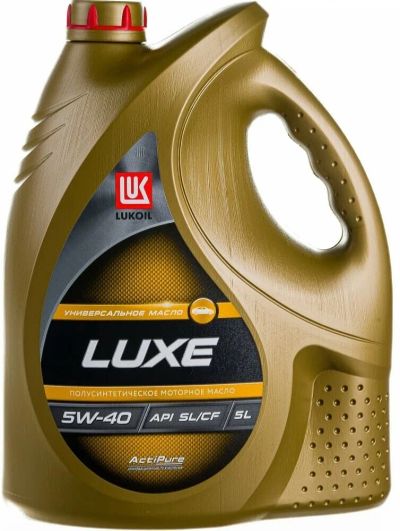 Лот: 25762836. Фото: 1. Лукойл 5w40 LUXE 5л. Масла, жидкости
