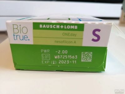 Лот: 17453418. Фото: 1. Контактные линзы однодневные Biotrue... Контактные линзы
