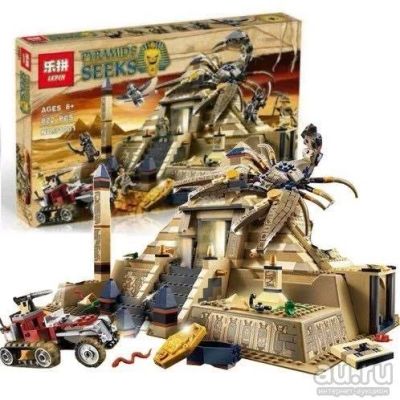 Лот: 11181674. Фото: 1. Lego. Пирамида фараона. Лего аналог-lepin... Конструкторы