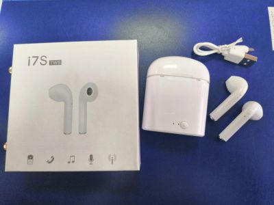 Лот: 15303320. Фото: 1. Наушники i7S TWS Беспроводные... Наушники, гарнитуры
