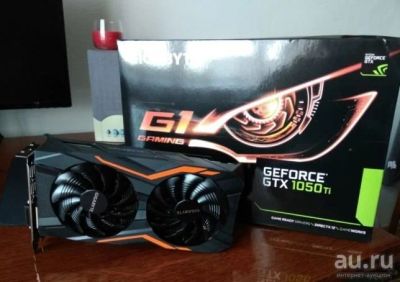 Лот: 12988591. Фото: 1. Gigabyte Geforce Gtx 1050 TI 4gb... Видеокарты