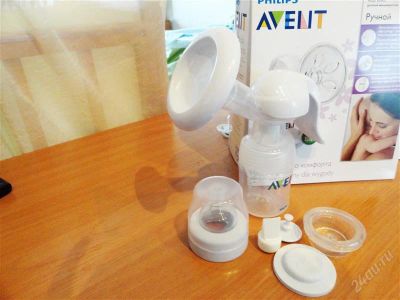 Лот: 2230151. Фото: 1. Philips AVENT ручной молокоотсос. Всё для кормления