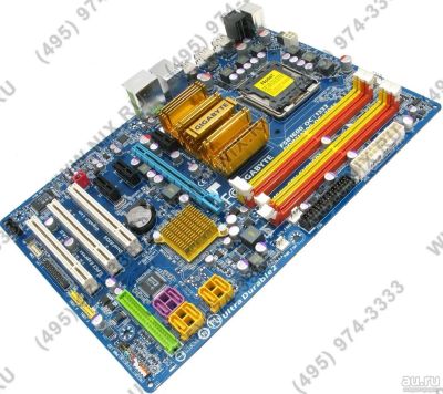 Лот: 8553005. Фото: 1. Gigabyte GA-EP35-DS3 rev2.1 (OEM... Материнские платы