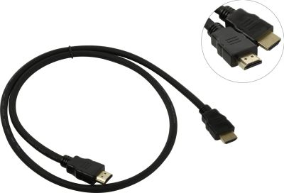 Лот: 20036004. Фото: 1. Кабель HDMI(m) - miniHDMI(m) 1м... Шлейфы, кабели, переходники