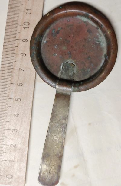 Лот: 17986937. Фото: 1. медное бюдо, 19 век. Предметы интерьера и быта