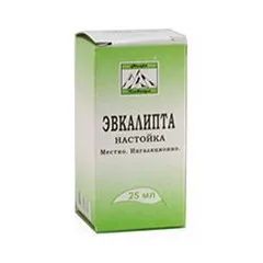 Лот: 25588202. Фото: 1. Эвкалипта настойка 25 мл. Лекарства