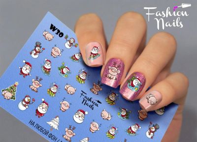 Лот: 12625014. Фото: 1. слайдер дизайн fashion nails sliders... Украшения, дизайн ногтей