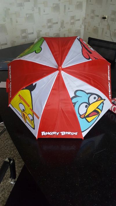 Лот: 10511006. Фото: 1. зонт Angry Birds \ энгри бердс. Зонты