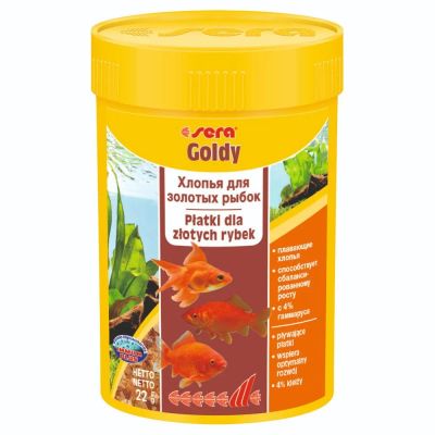 Лот: 12143719. Фото: 1. Sera Goldy (Сера Голди) корм для... Корма