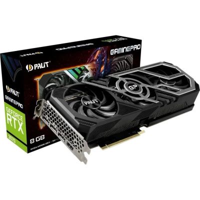 Лот: 17598036. Фото: 1. Видеокарта Palit GeForce RTX 3070... Видеокарты