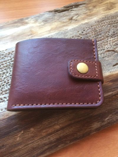 Лот: 14424627. Фото: 1. Bifold (2) натуральная кожа. Бумажники, кошельки, портмоне