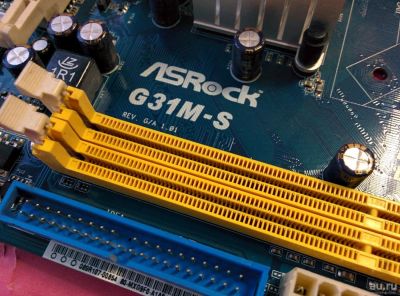 Лот: 9656855. Фото: 1. Материнская плата с рубля! Asrock... Материнские платы