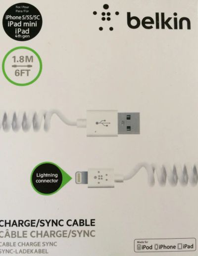 Лот: 3871997. Фото: 1. Оригинальный USB Кабель Belkin... Дата-кабели, переходники