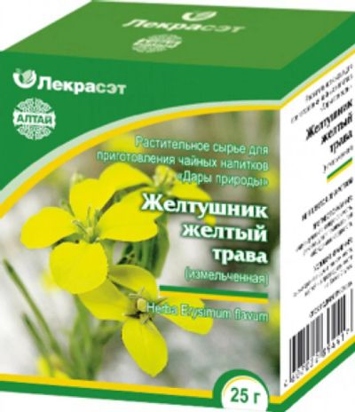 Лот: 7004126. Фото: 1. Желтушник трава, 25г. Антисептики, защитные средства, медицинские маски