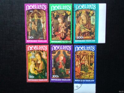 Лот: 12437515. Фото: 1. 1978. Того. Рождество. Полная... Марки