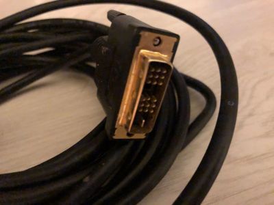 Лот: 16153121. Фото: 1. Кабель dvi-hdmi 5 метров. Шлейфы, кабели, переходники