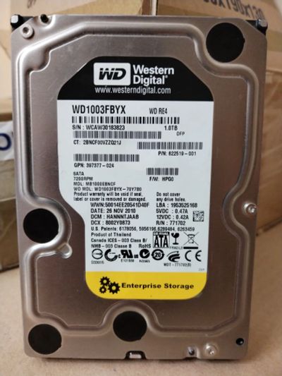 Лот: 25765284. Фото: 1. 1Tb | Жесткий диск для ПК | SATA... Жёсткие диски (HDD)
